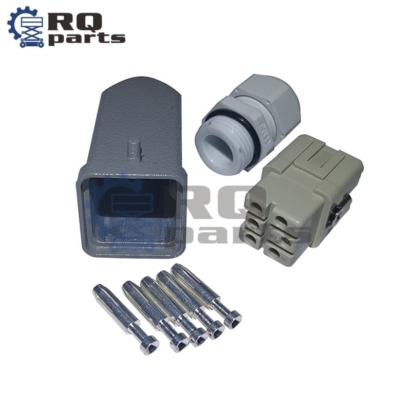 RQ Parts - Dingli 1200011641 Male and 1200011642 Female Waterproof Electrical Connector Set