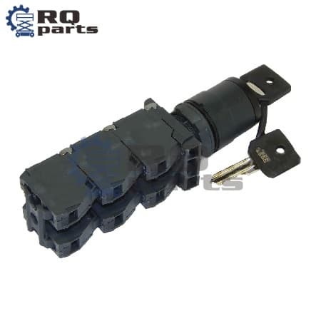 Replacement Genie Switch Key Kit Assembly 122516GT for S-125 and Z-135/70 High-Reach Boom Lift Ground Control Panel