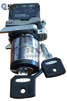 Replacement Genie Key Switch Assembly 124121GT for AWP Super Series and GR-12 Vertical Mast Lift Ground Control Panel