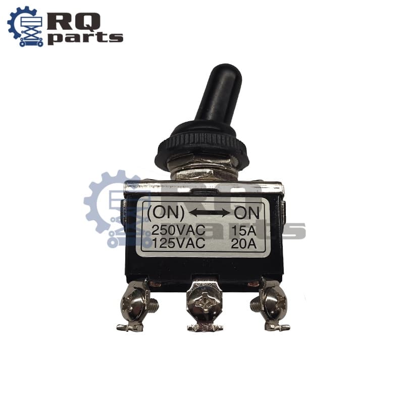 RQ Parts - Genie Toggle Switch 128201GT Manual Control Component for S-60 S-80 Boom Lift Control Panel