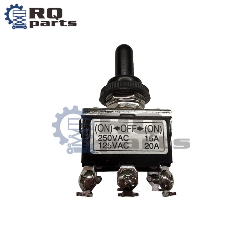 RQ Parts - Genie DPDT 3POS Momentary Sealed Toggle Switch Assembly 128202GT for Z-60/34 S-85 Boom Lift Control