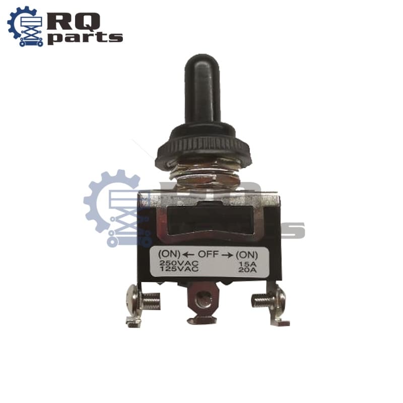 RQ Parts - Genie Toggle Switch 13037-S Manual Control Component for S-60 S-125 Boom Lift Control Panel