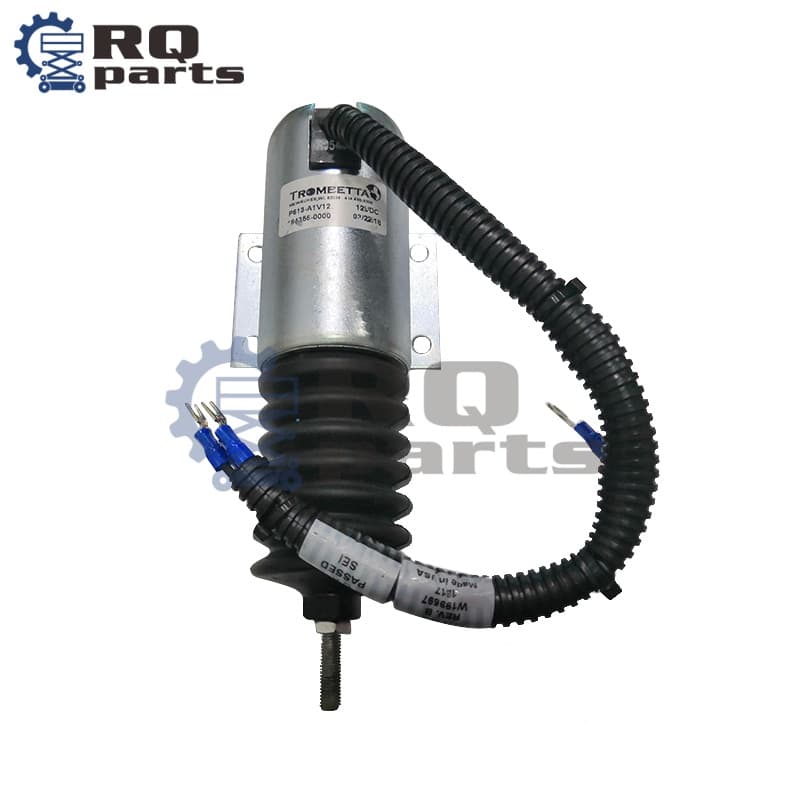 RQ Parts - 12V Throttle Solenoid 121615GT Engine Control for Genie S-60 Z-80/60 Boom Lift