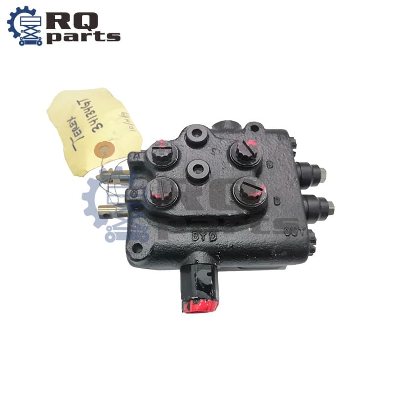 Replacement Genie Hydraulic Manual Override Valve 34134GT 3-Position 4-Way 2-Spool for Emergency Ground Control