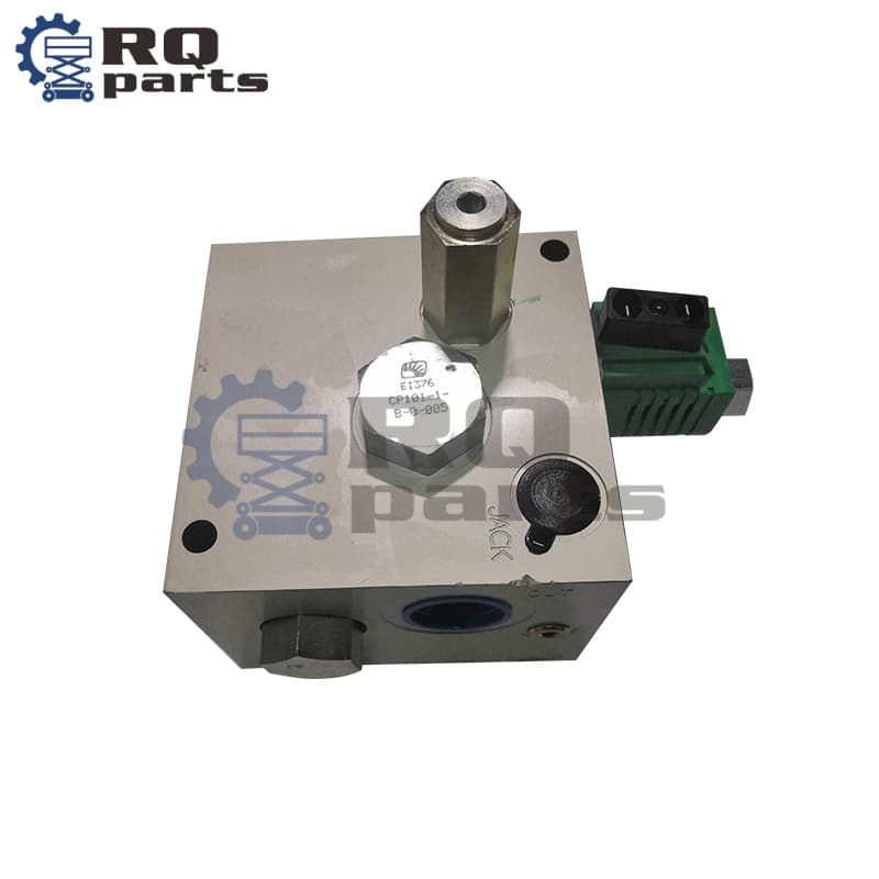 Replacement Genie Hydraulic Axle Extend Dump Manifold 48536GT for S-80X Boom Lift Axle Extension System