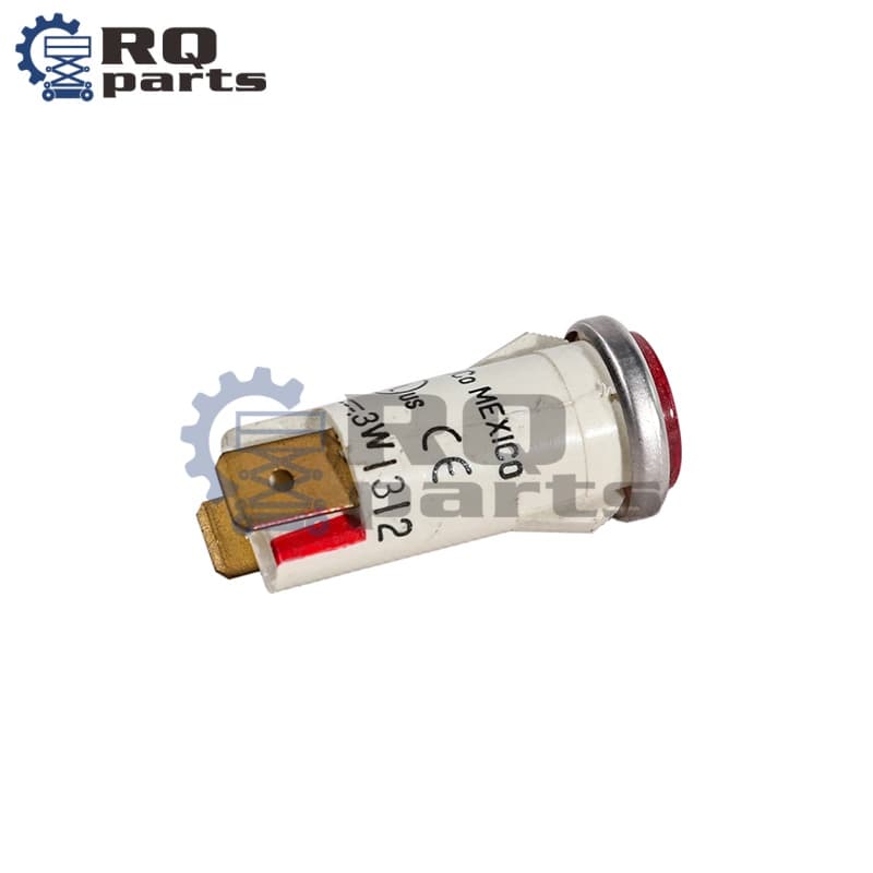 RQ Parts - Genie 12V Bezel Mount Red Light 56298GT Warning Indicator Lamp for Control Panel