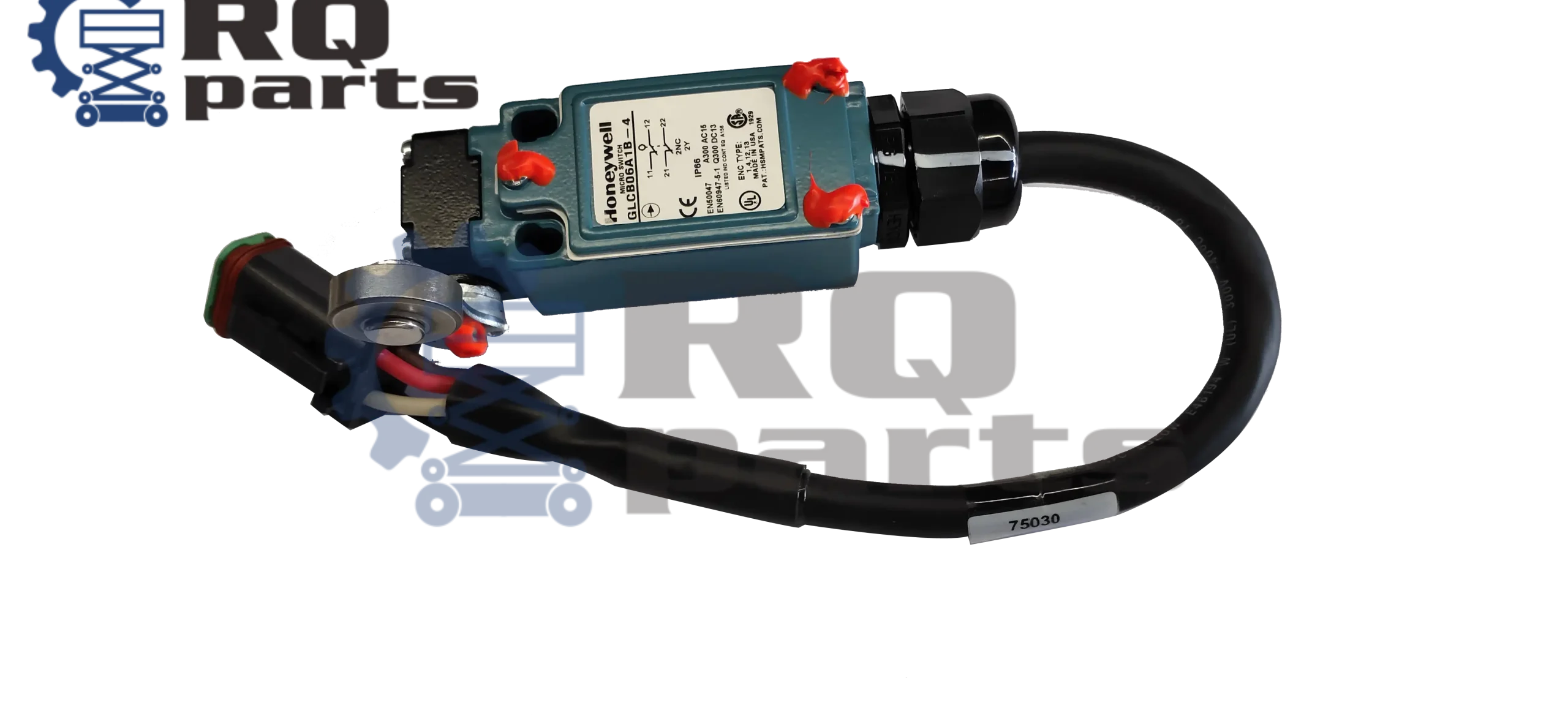RQ Parts - Genie Limit Switch 75030GT Safety Position Sensor for S-125 S-100 Boom Lift