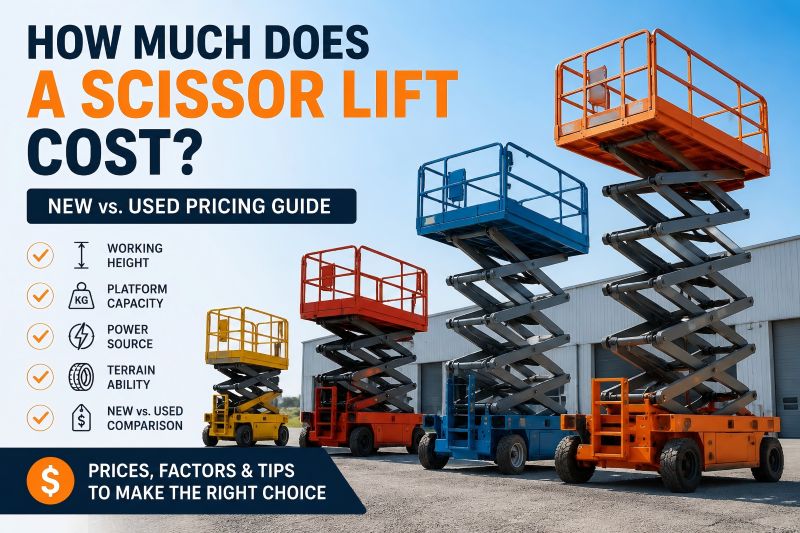 How much does a scissor lift cost? New vs used scissor lift pricing guide