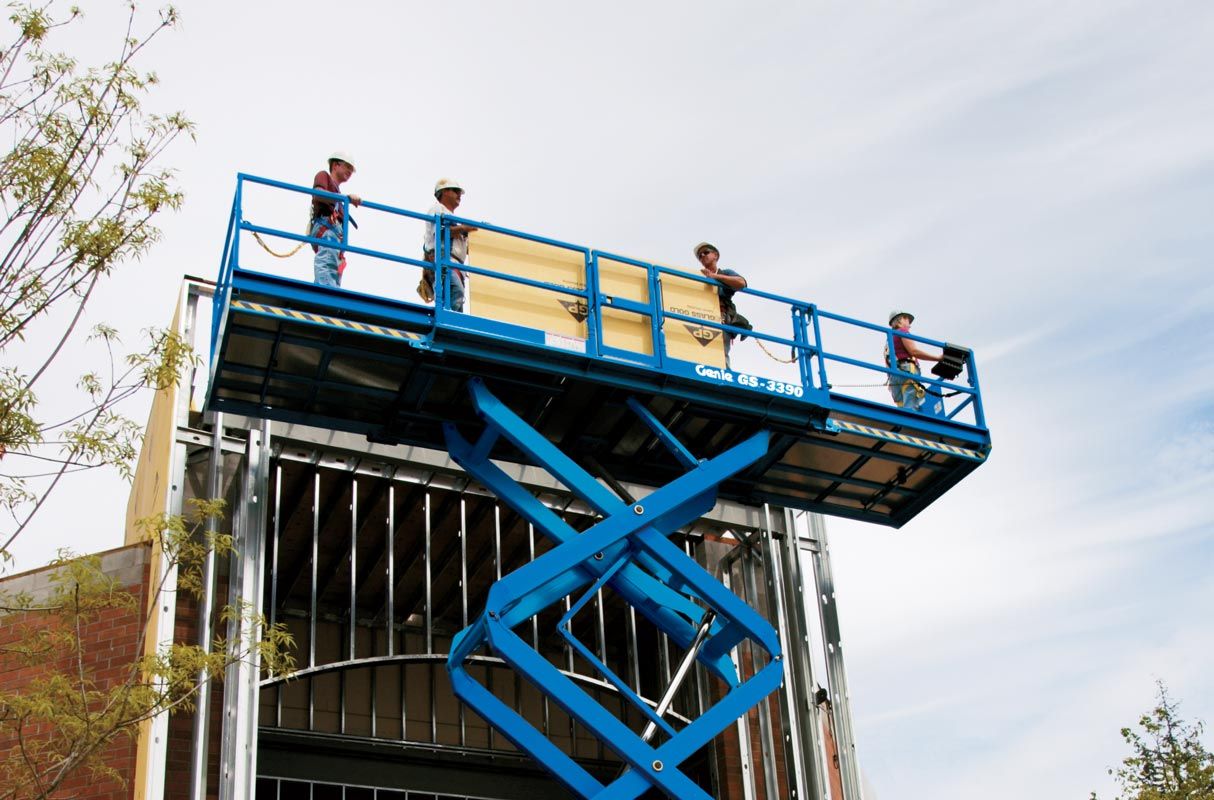 Genie GS-3390 RT Rough Terrain Scissor Lift