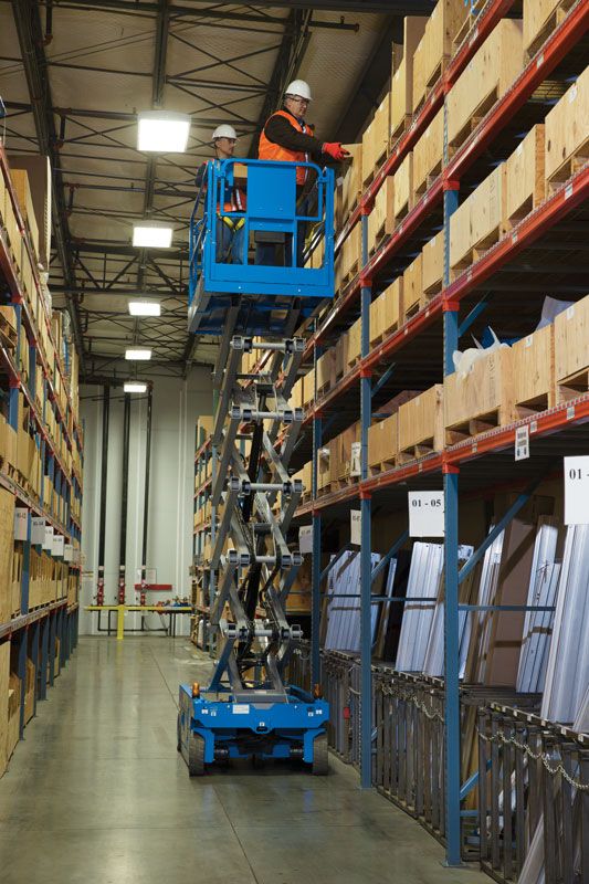 Genie GS-4046 E-Drive Slab Scissor Lifts