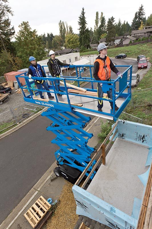 Genie GS-4069 DC Rough Terrain Scissor Lift