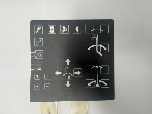 Genie ground control membrane switch