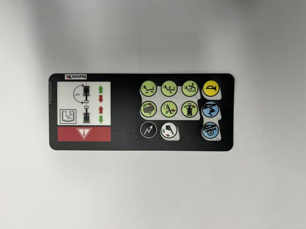 Haulotte 307P218040 Upper Control Box Decal Sticker
