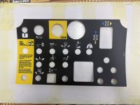Genie 43036 platform control panel decal for boom lift
